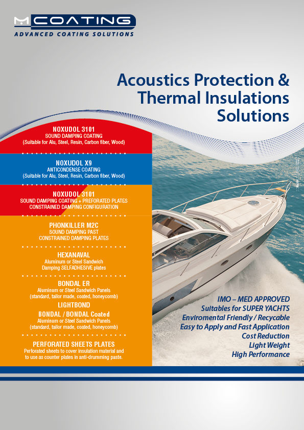 MCoating Acoustics Protection & Thermal Insulations Solutions