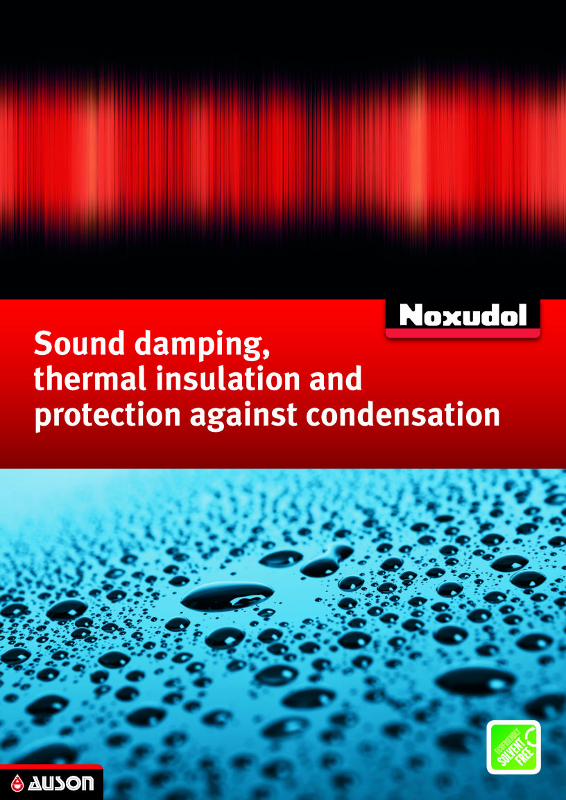 NOXUDOL - Sound Damping, Thermal Insulation and protection against condensation